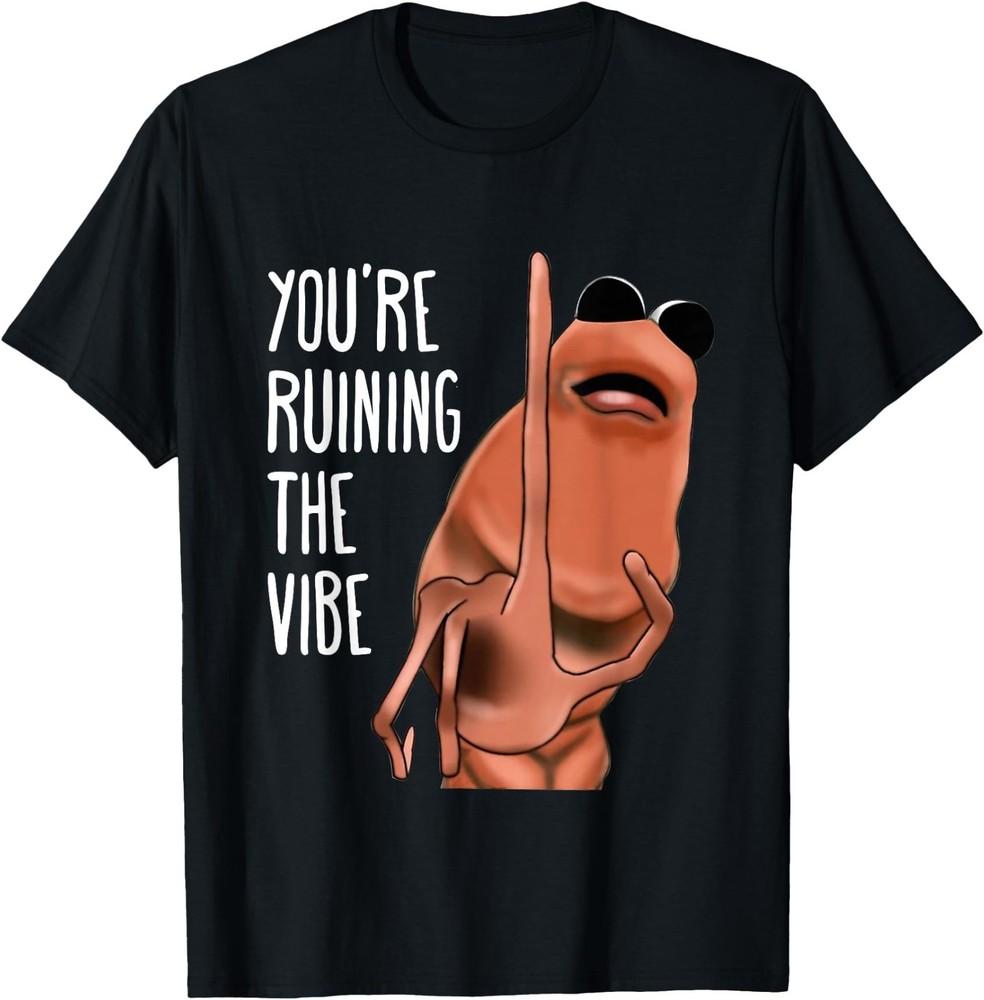 Marcus The Worm You re Ruining The Vibe T-Shirt,  Unisex Tee Unisex T-Shirt L