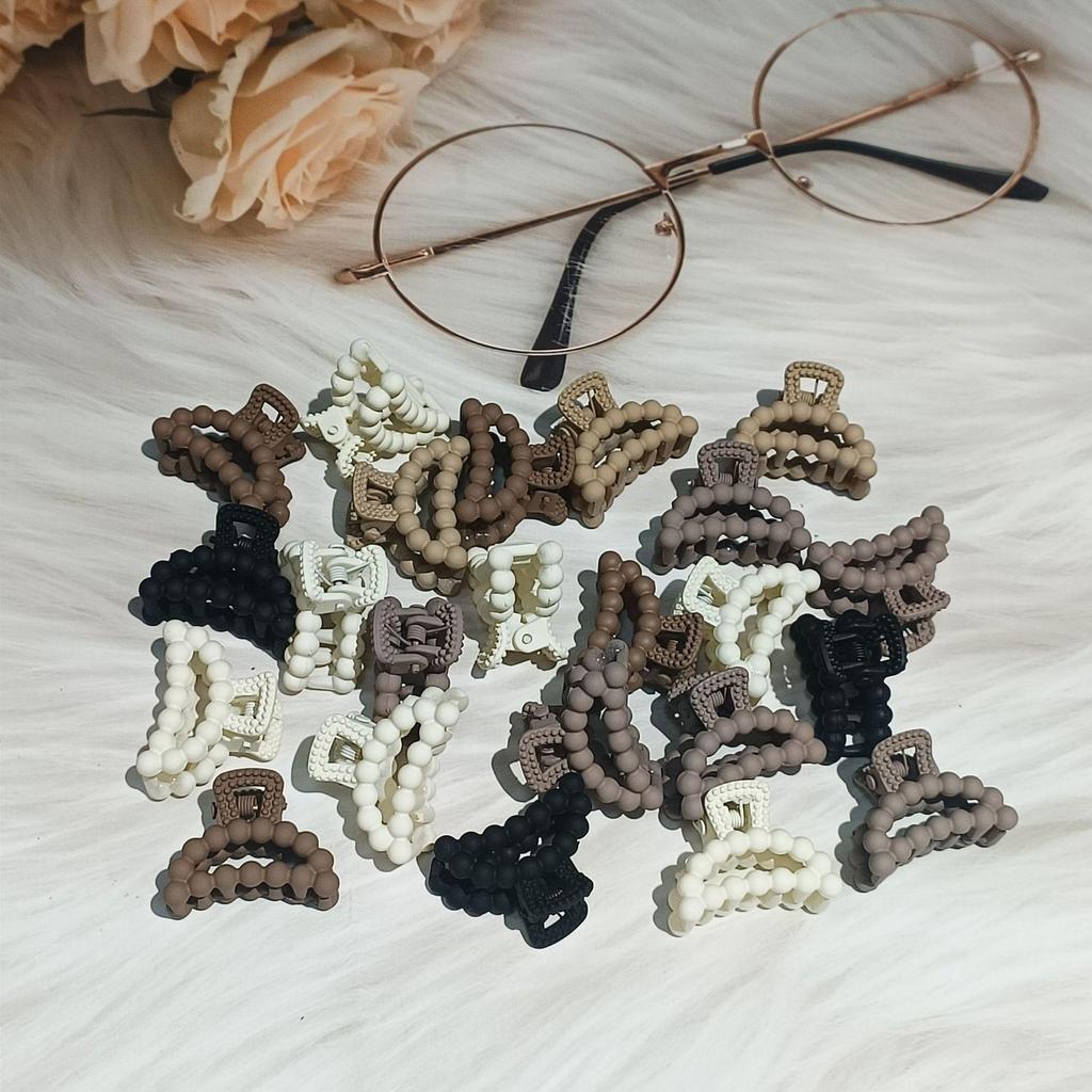 Kaffee-Farbenes Mini-Klammer-Set - Prinzessinnen Haar- & Pony-Accessoires