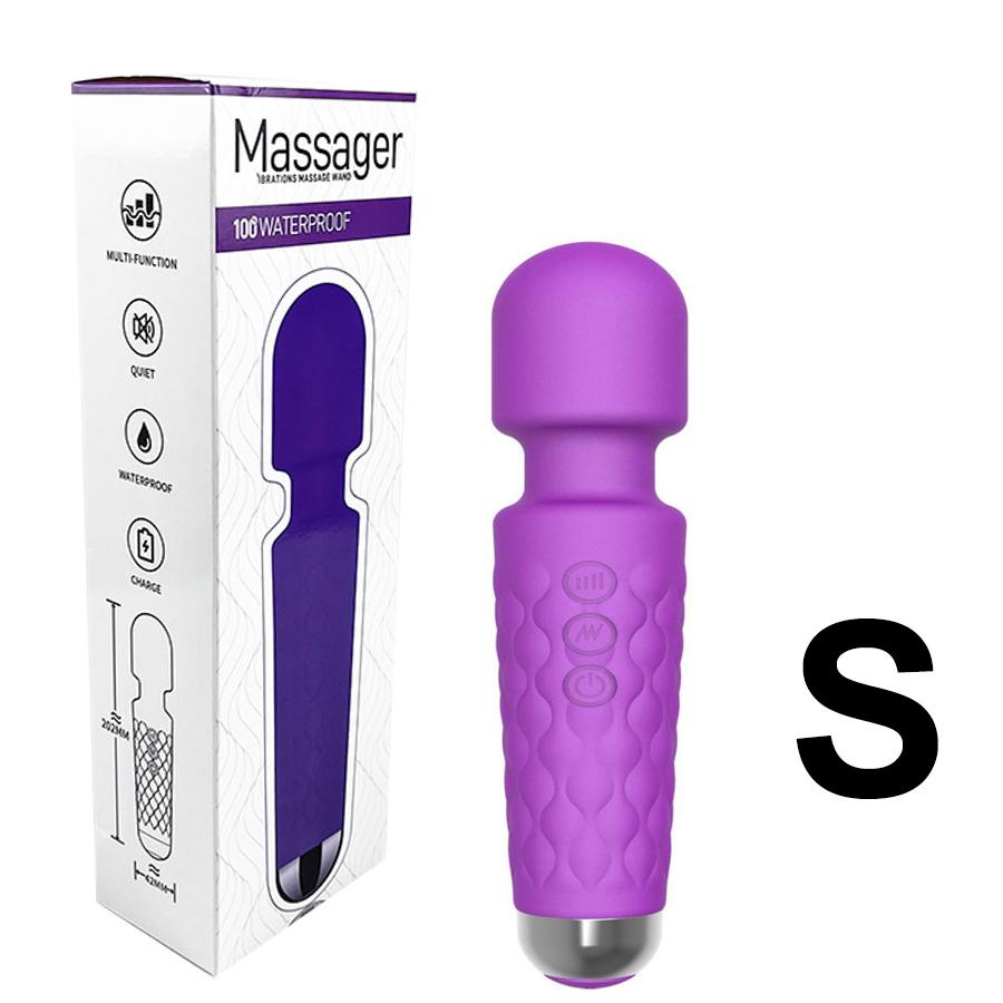 Kraftige tryllestavvibratorer for kvinner Klitorisstimulator AV Stick G Spotmassasjeapparat Kvinnelig onanist sexleketøy for kvinner