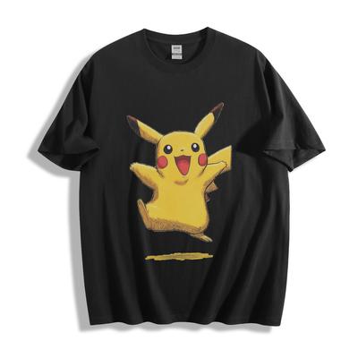 Pikachu Abenteuer T-Shirt - Elektrisierendes Pokémon Freude Unisex T-Shirt