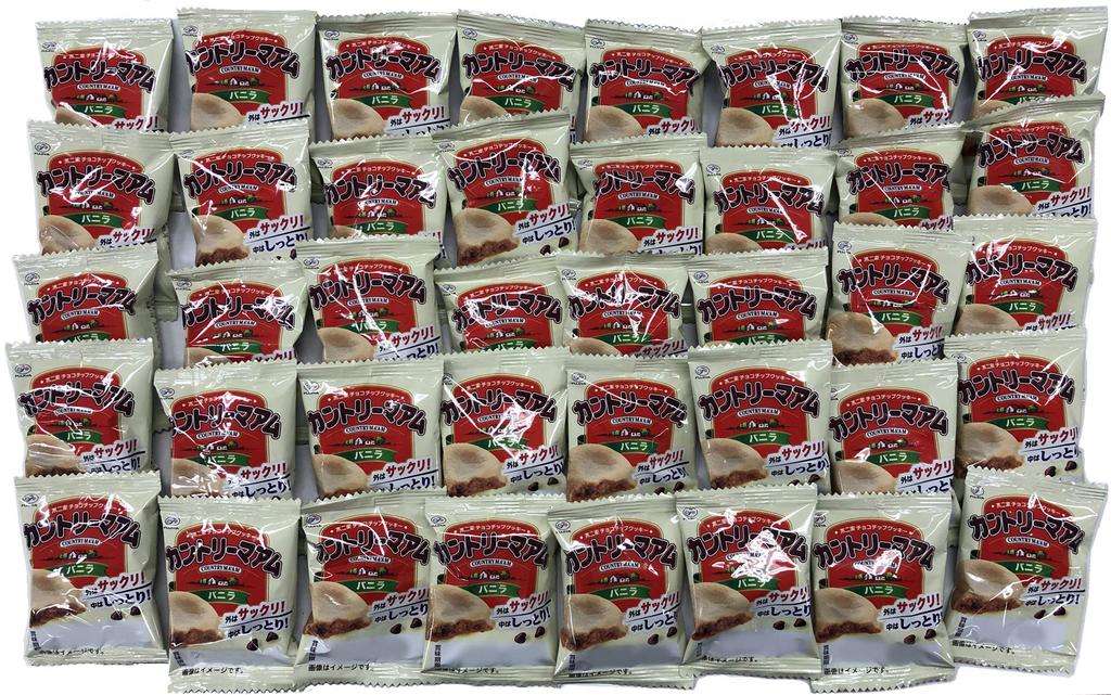 Fujiya Country 1 piece x 40 pieces Ma'am (vanilla)