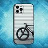 Fixie Bike Sports Phone Case For iPhone17,16,15,14,13,12,11 Plus,Pro Max Soft Black Cover