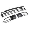 Front Bumper Lower Grille + Fog Light Grill Fit VW Beetle 2012-2016 W/ Chrome
