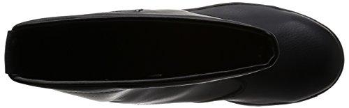 Kokos Nobuoka Ziproa Men's Half Boots, Professional Sneakers, JSAA Certified, Sweat-Absorbent Lining, Oil-Resistant Sole, Black, 30cm
