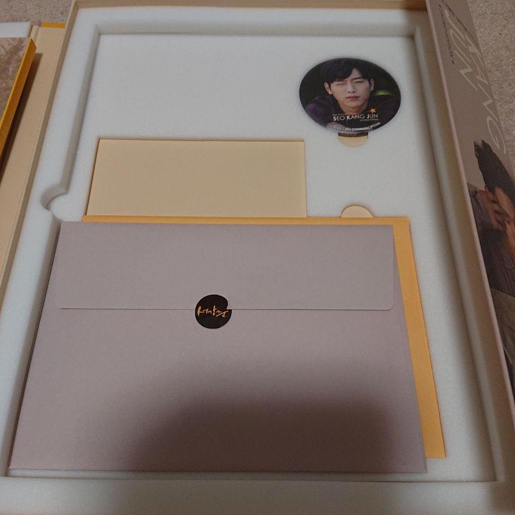 [USED] Seo Kang Jun Photobook SEO KANG JUN THE FIRST LETTER