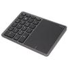 Wireless Numeric Keypad Touchpad Design 22 Keys 2.4G Dual Mode Connection Type C Interface Laptop KeypadGray