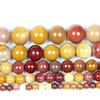 Fashion Natural Stone  Mookaite Jasper Charm Loose Bead DIY Round Beads Jewelry Accessories