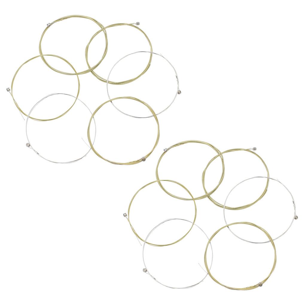 

12Pcs Acoustic Guitar String Stainless Steel Wire Stringed Instrument Accessories Replacement Part Ukulele Strings Children
