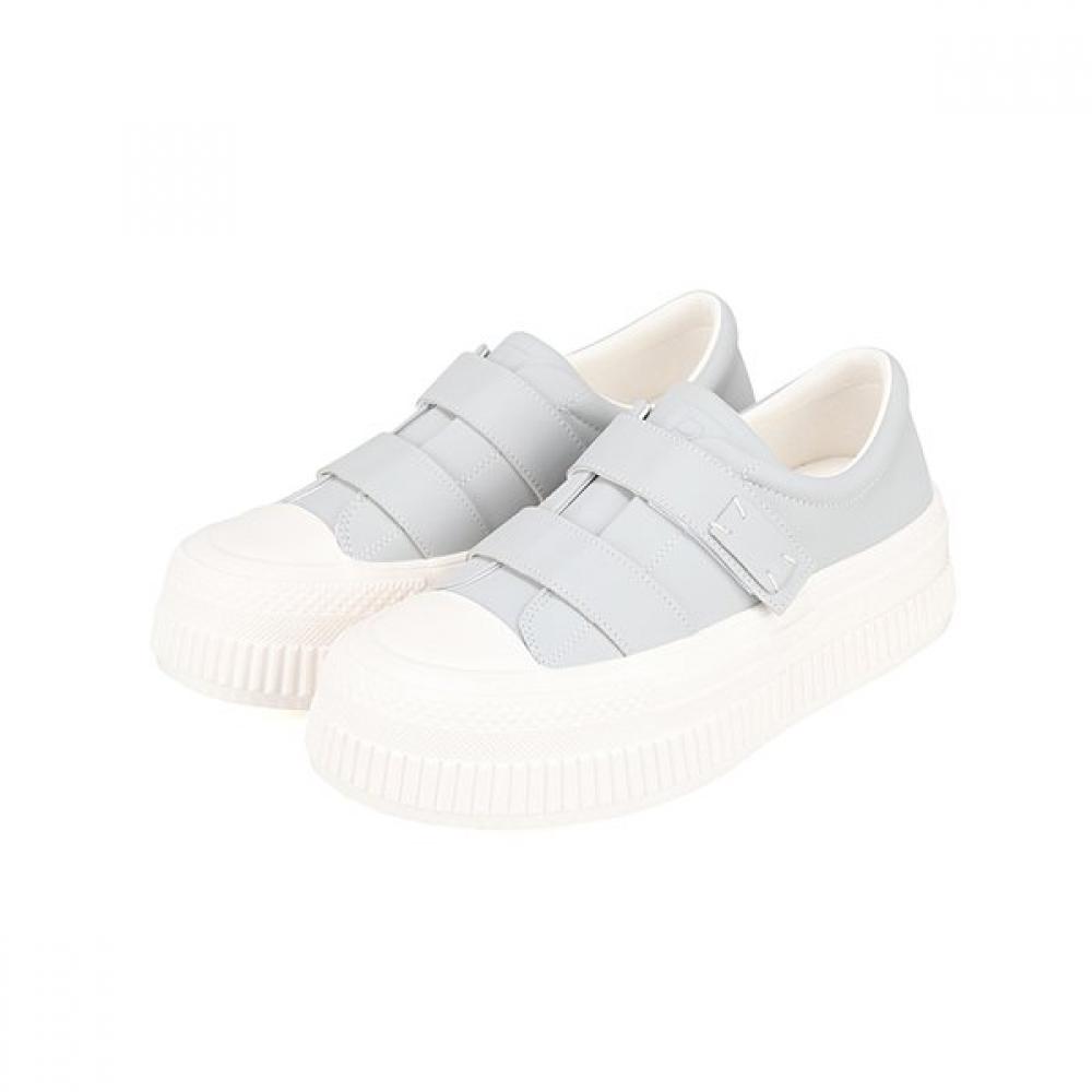 Barbara Leather Velcro Women S SneakerS Bbi163gy 250mm