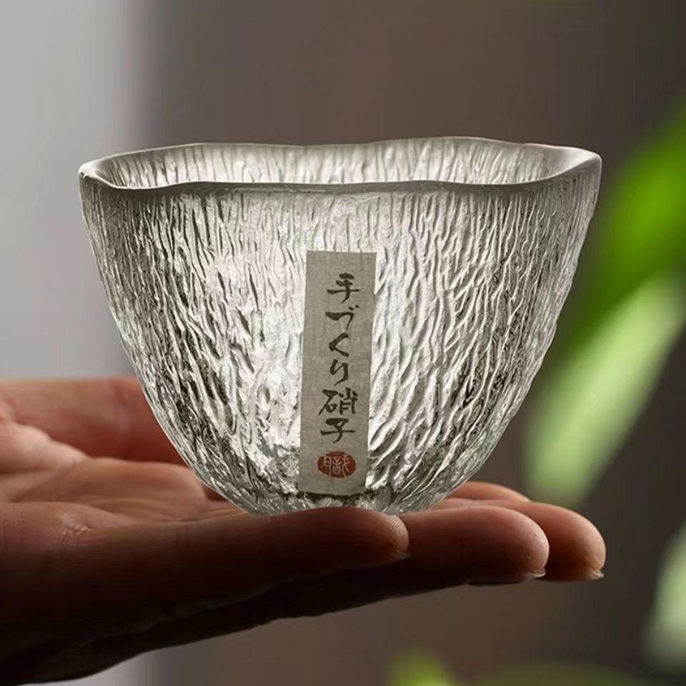 Japanese Style Whiskey Glass Cup, Crystal Spirit Tumbler for Whisky, Wine, Cocktail, Cognac, Brandy, Beer & Coffee