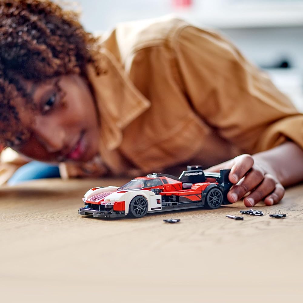 LEGO Speed Champions Porsche 963 Toy Building Set for Kids Ages 9-11 Vehicle Model 76916