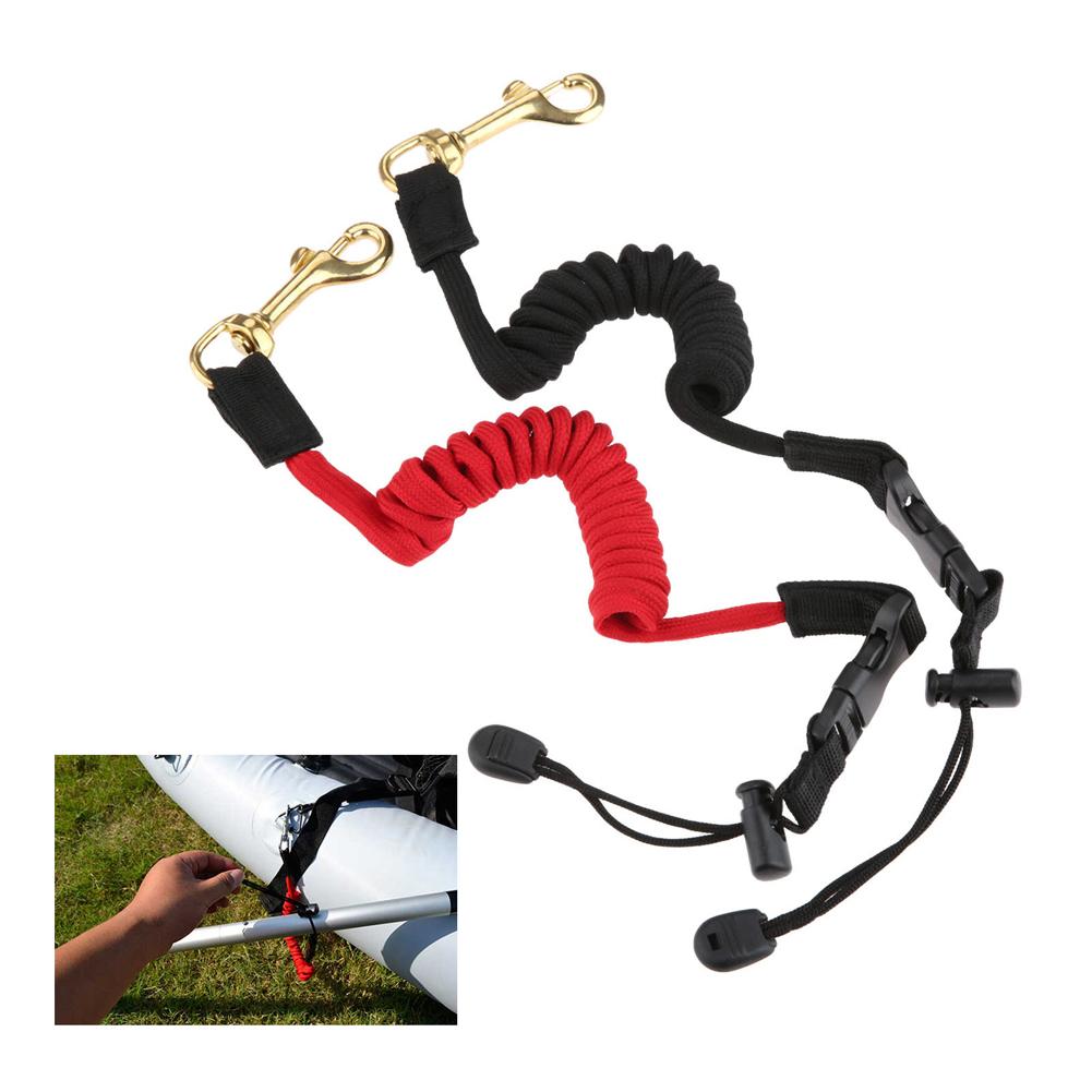 Kajakpaddel Sicherheitsleine Elastische Paddelleine Angelruten Lanyard Seile Kajak Zubehör Für Kajakfahren Kanufahren Bootfahren Rafting