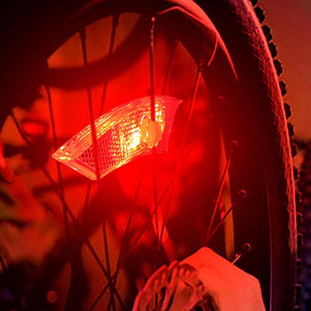 Bicycle Wheel Light Bike Spoke Kids Adult for Riding Cycling Road Colorful