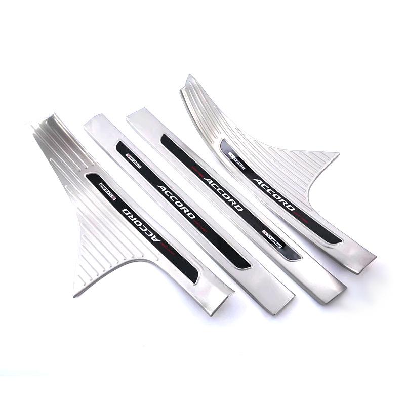 Protecție prag bară spate Honda Accord generația a 10-a - Oțel inoxidabil