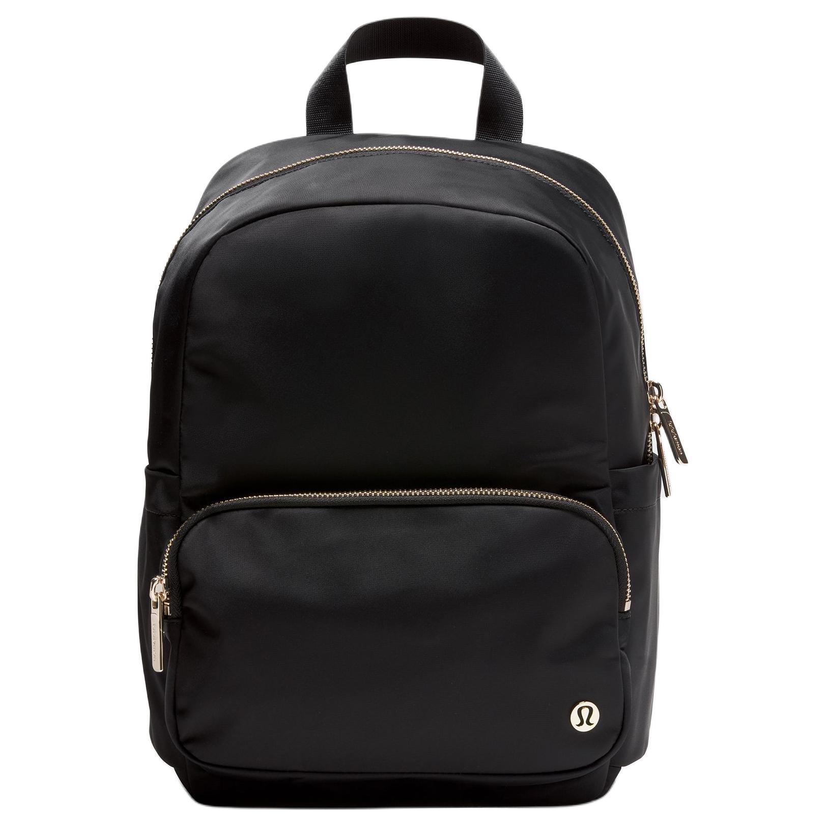 

Lululemon Everywhere 11.5L Fashion Versatile Water-Resistant Backpack Small Regular Unisex Backpack Black Graphite-Grey Gold LU9CZPS-1 Black & Graphite Gray & Gold