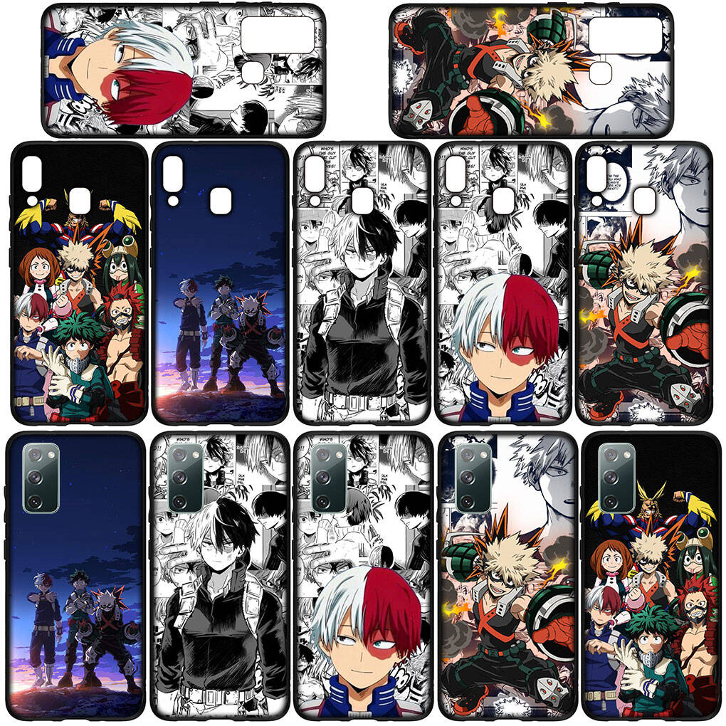 Für iPhone 17 16 15 Xiaomi Poco Redmi Note 14 13 12 11 Pro Max Samsung Galaxy S25 S24 S23 OPPO Huawei BNHA My Hero Academia Todoroki Shoto Handyhülle