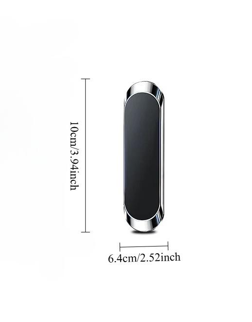 Simple Mini Strip Shape Magnetic Car Phone Holder: Strong Magnetic Car Accessories with Nano-markless Glue