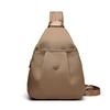 Schoolbag Backpack Women's Canvas Bag Multifunctional Small Travel Backpack Simple Fashion Oxford Cloth Oblique Cross Commuter Small Breast Bag