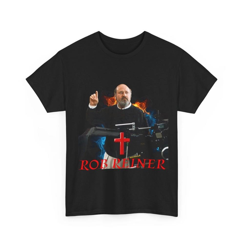 Rob Reiner RIP T-Shirt BLACK MEN AND WOMEN Unisex T-Shirt L