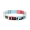 Douyin Popular NBA Star Signature Luminous Silicone Sports Bracelet/Wristband