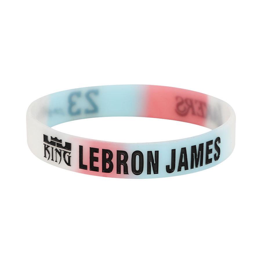 Douyin Popular NBA Star Signature Luminous Silicone Sports Bracelet/Wristband