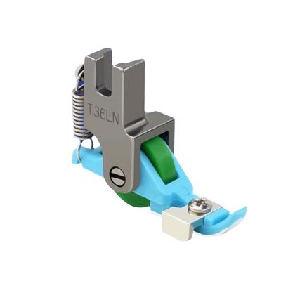 Adjustable Invisible Zipper Foot T36LN Plastic Wheel Roller Presser Foot Sewing Presser Foot for Industrial Sewing Machine Parts