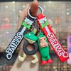 Tralalero Tralalas Brainrot Tungtung Sahur Car Key Ring Anime Figures Cappuccino Toy Keychains Bag Pendant Decor Gift Carry Mini Lightweight Portable