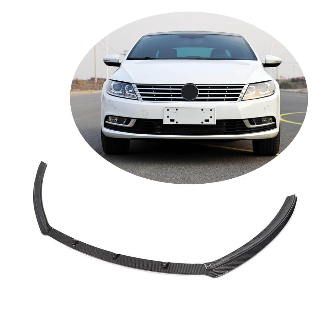 

Front Bumper Lip Cover (for 2012-2018, Carbon) for Volkswagen Passat CC 2008-