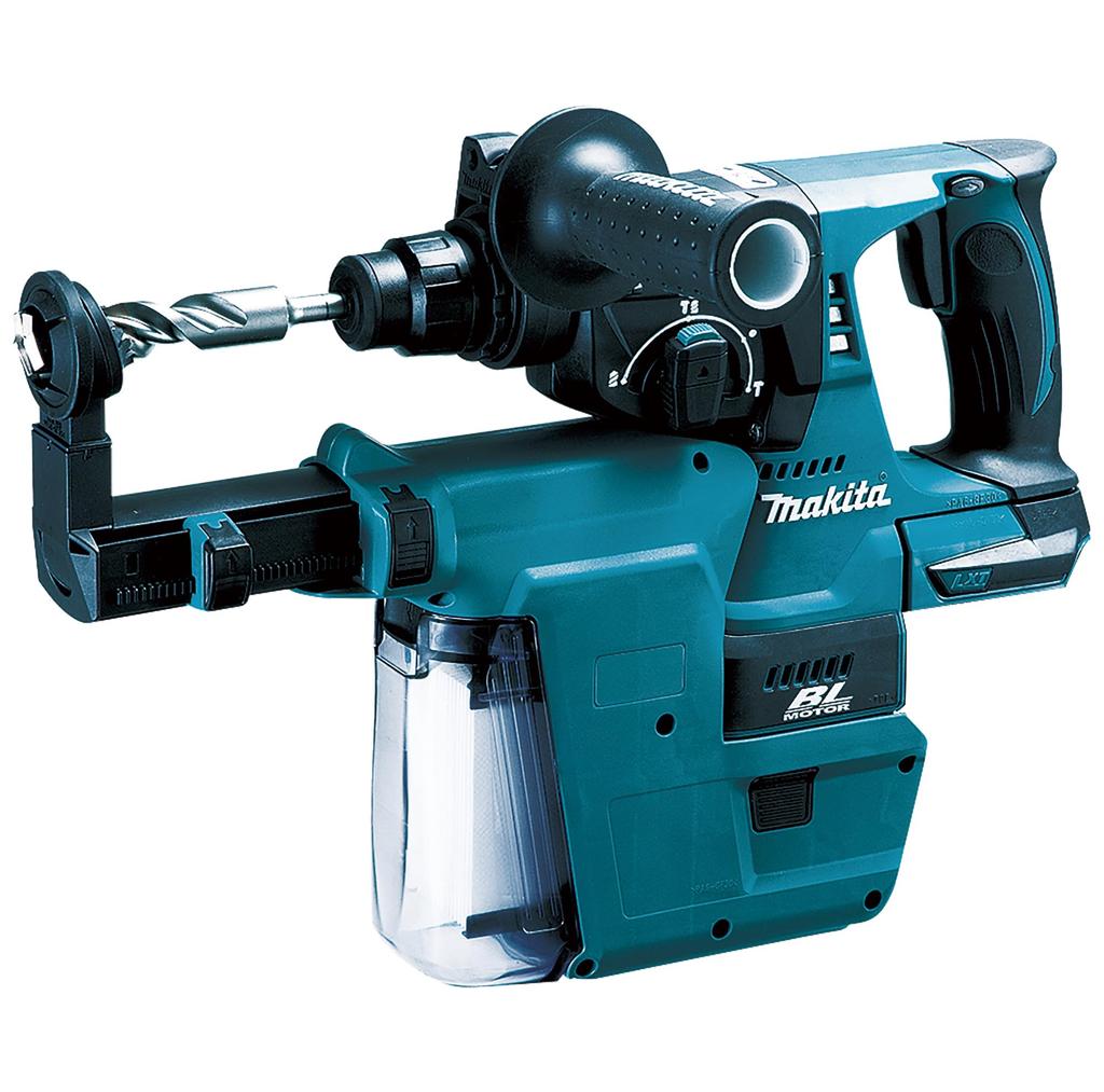 Makita 24mm dobíjecí vrtačka s příklepem 18V Prodává se včetně baterie/nabíječky HR244DZKV samostatně/pouzdro
