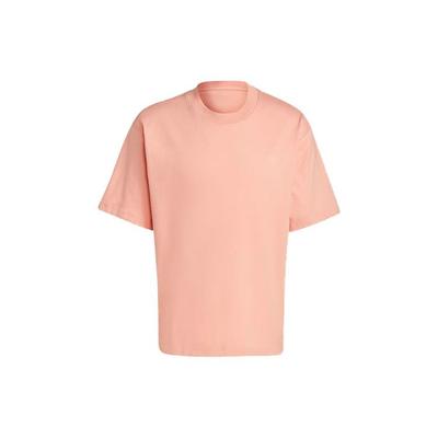 Originals Trefoil Solid Loose Sports Short Sleeve T-Shirt Men Tops Pink H11366