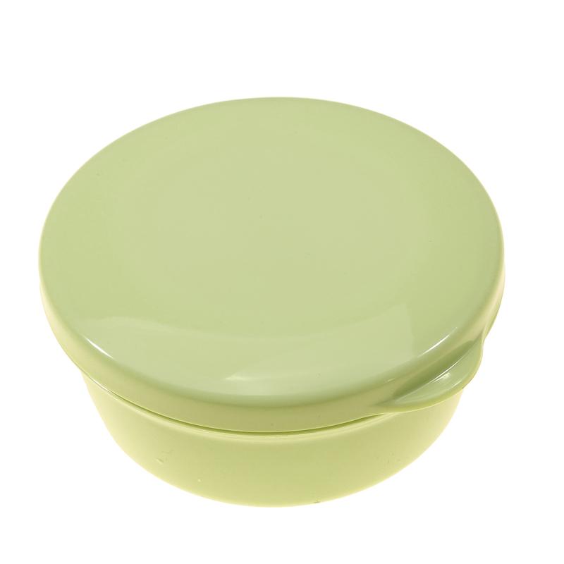 Creative Portable Sealed Soap Box Travel Soap Box Lid Compartment Round Soap Box Simple Bathroom Lid Drainage Soap Holder