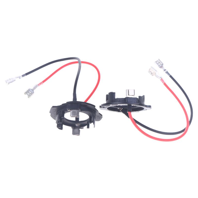 2Pcs Headlamp Socket Adapter For 5 MK5 H7 LED Headlight Bulb Base Holder Retainer Lamp Base Headlight Accessories