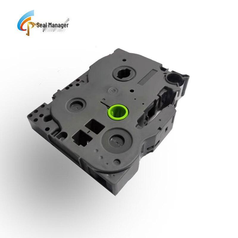 Compatible Label Tape for Brother P-touch, 12mm Yellow/Black
