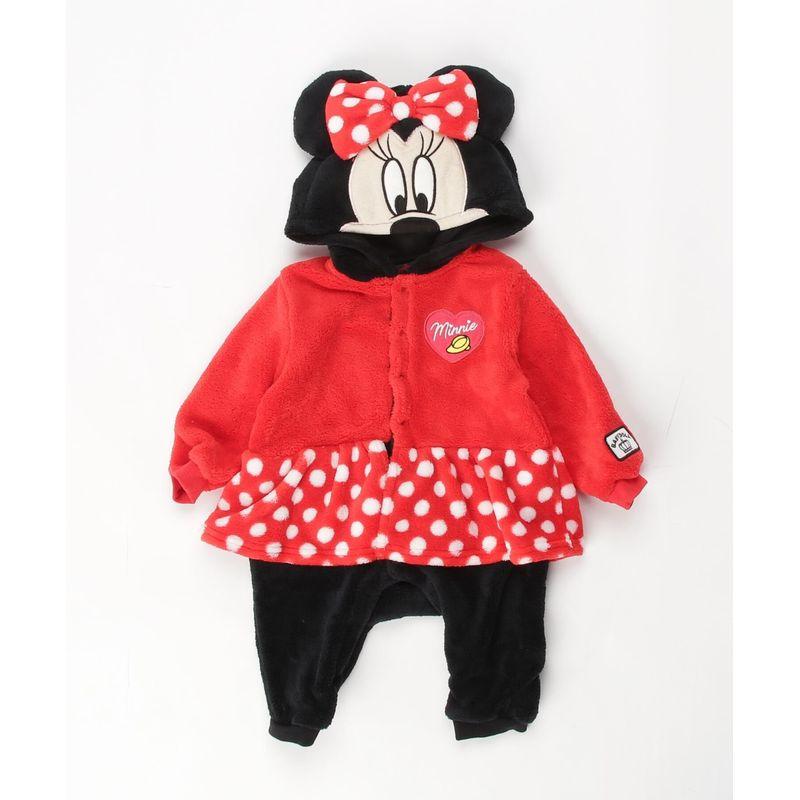 

Japanese Order Winnie the Pooh Mickey Minnie Embroidered Patch Coral Fleece Jumpsuit for Boys and Girls Infants and Toddlers Minnie One Size Fits All F (70-80cm)