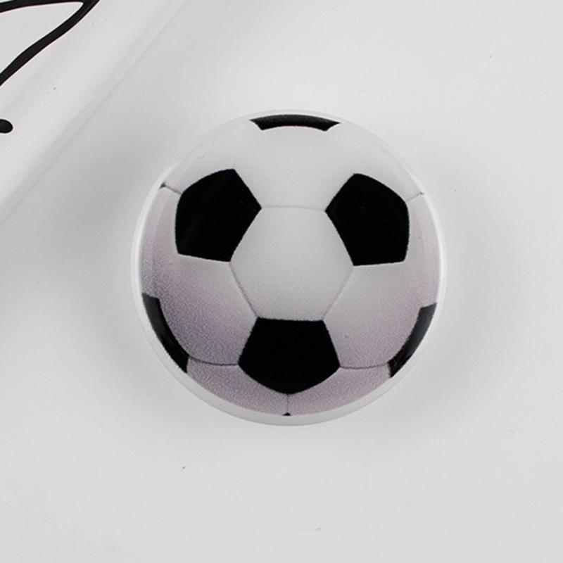 High Quality Magnetic Acrylic Phone Holder Logo Custom Grip Phone Hand Sockets Desk Football Stand Holder for Phone Accept Customized