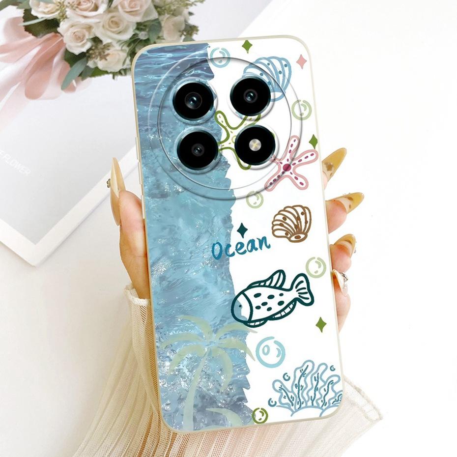 New Fashion Phone Case For Realme 13 Pro Plus 5G Soft Silicone Cases For Realme 13 Pro+ 13Pro Shockproof Covers Bumpers