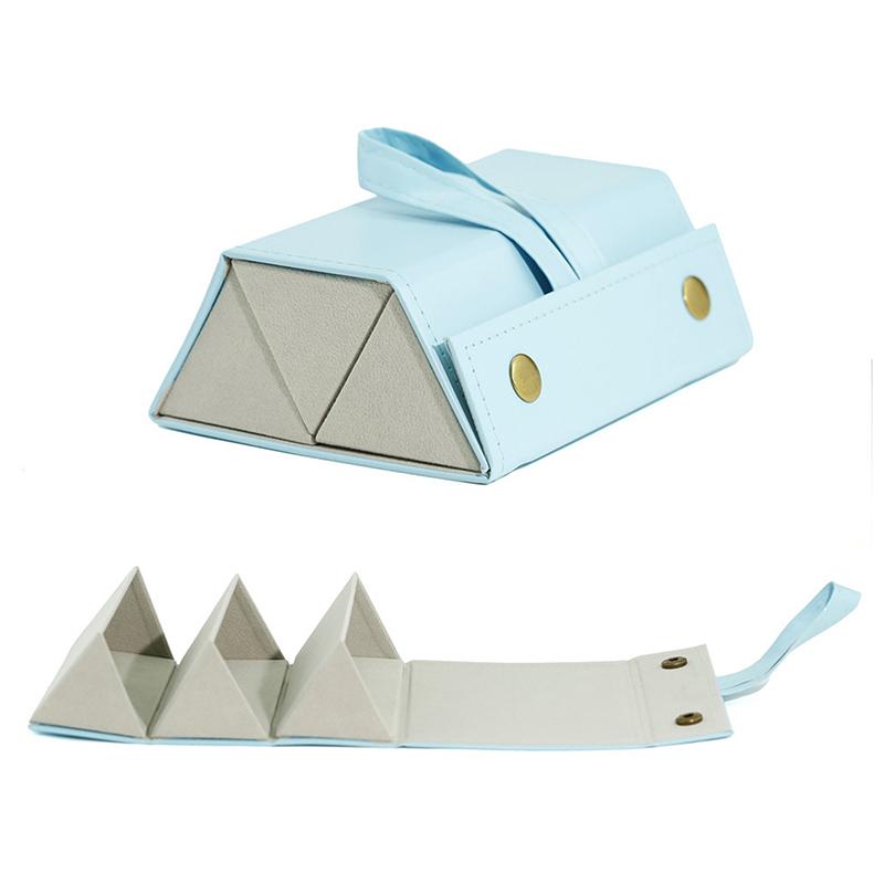 1Pc 2/3/4/5/6 Slots Foldable Eyeglasses Holder Storage Box Sunglasses Case Glasses Organizer Portable Glasses Case