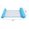 Water Hammock Swimming Mattress Inflatable Pool Deckchair with Net 120x70