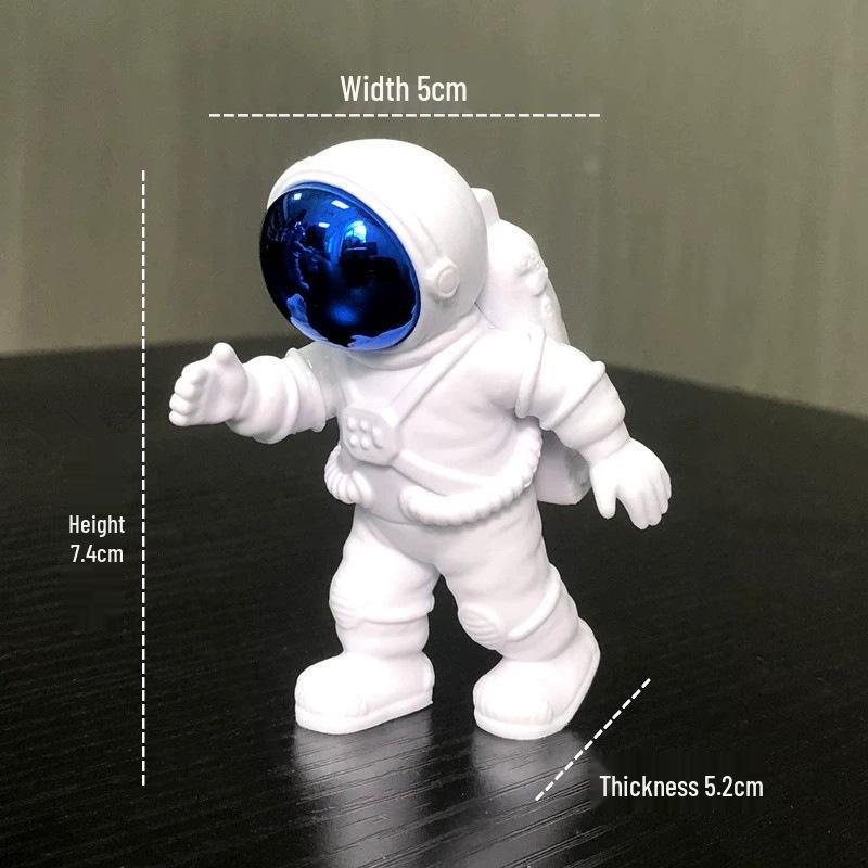 Kleiner Astronauten-Anhänger - Weltraummann-Dekoration für Wohnzimmer, Zuhause, Weinschrank oder als Einweihungsgeschenk