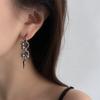 European and American Retro Style Personalized Ring Rivet Earrings Eardrops Women Ins Cold Style Fashion Punk Subculture Earrings