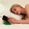 Yousheng Seitlich liegende Handyhalterung Rutschfest Freisprech-Handyständer Ergonomische Handyhalterung zum Ansehen von Videos