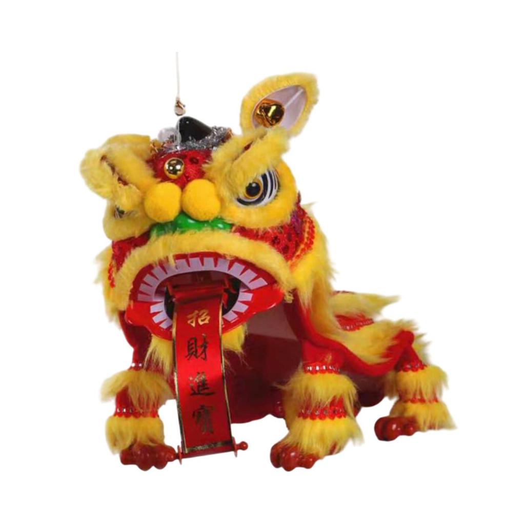 Chinese Marionette Lion Toy,Craft,2025,Portable,Creative,Hand String Dance Puppet