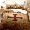 Christian Knights Templar Bedding Set Single Twin Full Queen King Size Bed Set Aldult Kid Bedroom Duvetcover Sets Parure De Lit