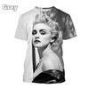Famous Female Singer 3D Print Sports Quick Dry Breathable Men
