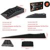 Portable Anti-Slip Rubber Ramp for Vehicle Lift & Oil Changes