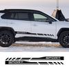 For Toyota Kia Car Door Side Sticker Graphics TRD Sport Racing Stripes Vinyl Decal Pickup Truck Waterproof Tuning Accessories