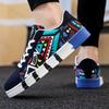Men Shoes Spring 2026 Canvas Sneakers Casual Breathable Walking Flat Street Trend Sport Shoes Graffiti Non-slip Vulcanized Shoes