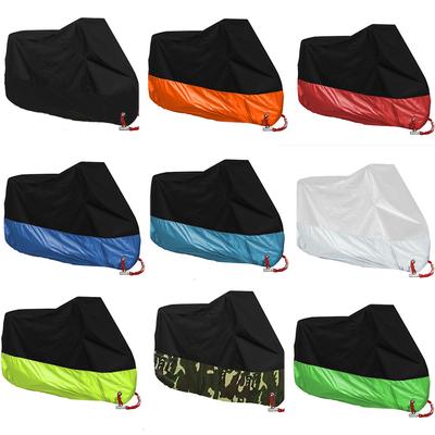 Motorcycle Waterproof Cover Dustproof UV Protection Motorcycle Scooter Bicycle Motorbike Rain Cover Outdoor Indoor All Season