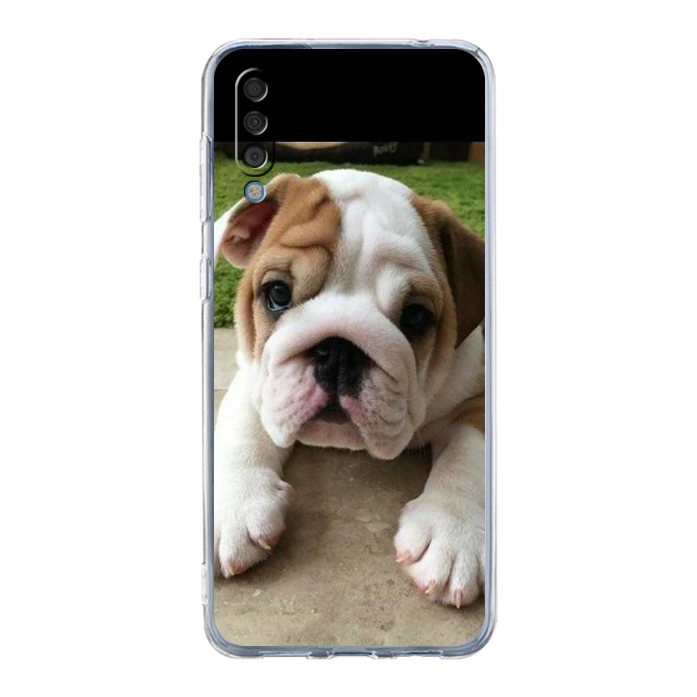 Phone Case For Samsung A56 A36 A26 A16 A14 A12 A22 A32 5G A34 A42 A52 A54 A50 A70 A72 A40 A04S A06 Cover French Bulldog Dog Pet