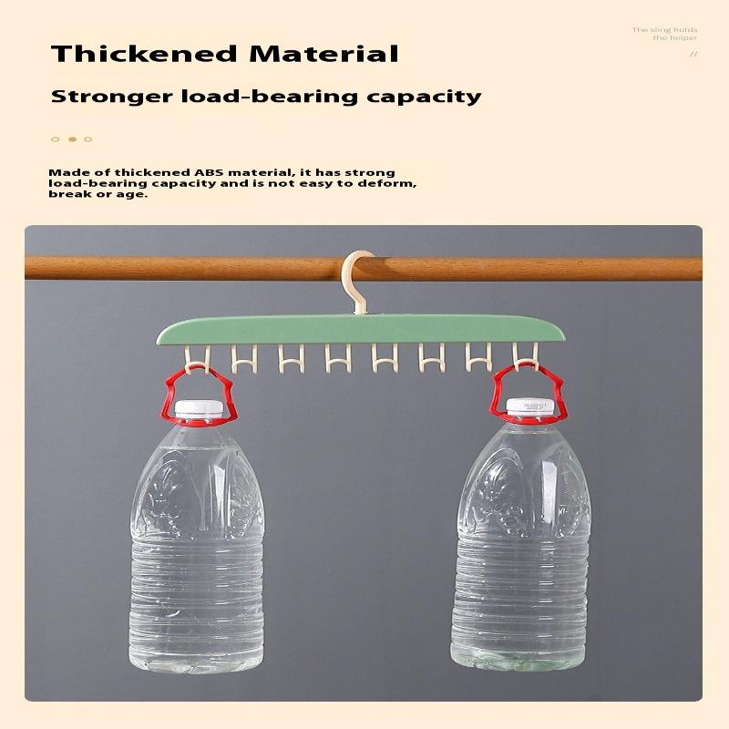 Wavy Clothes Hanger Good Load Bearing Capacity Stay Organized Space Saving Bra Hangers Multifunctional For Student Dormitories